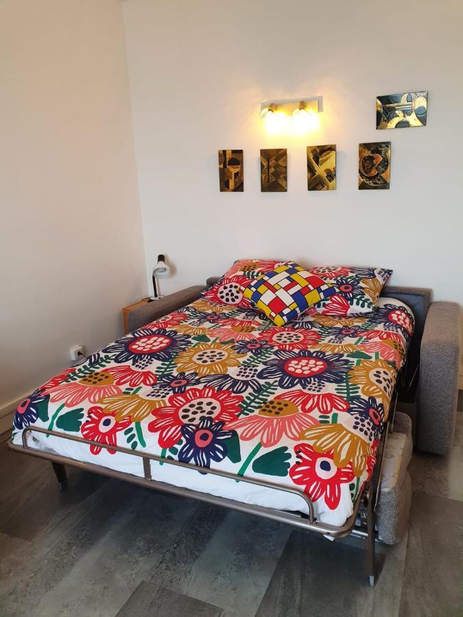 Studio 3* Vue Mer Parking Regina Et Golf Biarritz Buitenkant foto