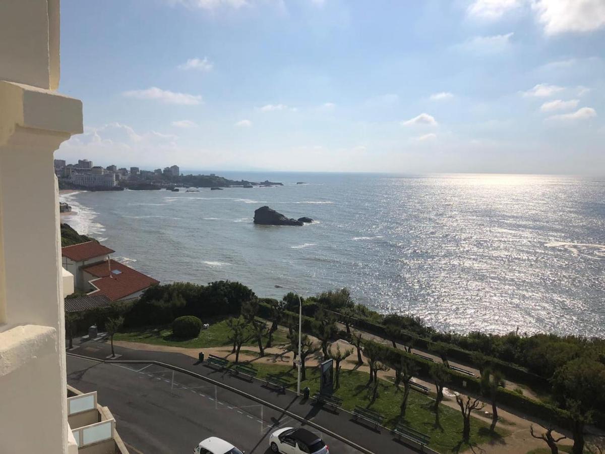 Studio 3* Vue Mer Parking Regina Et Golf Biarritz Buitenkant foto